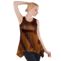 Card Game Mood The Tarot Side Drop Tank Tunic