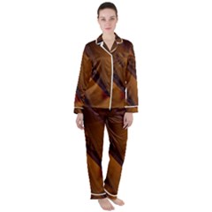 Card Game Mood The Tarot Women s Long Sleeve Satin Pajamas Set	 by Amaryn4rt