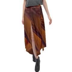 Card Game Mood The Tarot Velour Split Maxi Skirt by Amaryn4rt