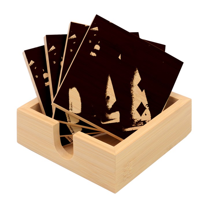 Card Game Mood The Tarot Bamboo Coaster Set