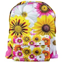 Flowers Blossom Bloom Nature Plant Giant Full Print Backpack by Amaryn4rt