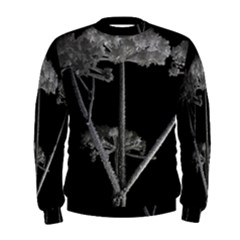 Dog Tube White Night Dark Ice Men s Sweatshirt by Amaryn4rt