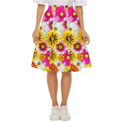 Flowers Blossom Bloom Nature Plant Classic Short Skirt by Amaryn4rt