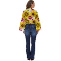 Flowers Blossom Bloom Nature Plant Boho Long Bell Sleeve Top View4