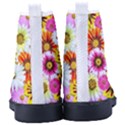 Flowers Blossom Bloom Nature Plant Men s High-Top Canvas Sneakers View4