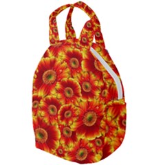 Gerbera Flowers Blossom Bloom Travel Backpack by Amaryn4rt