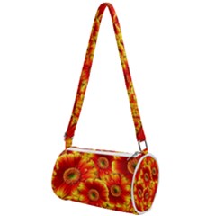 Gerbera Flowers Blossom Bloom Mini Cylinder Bag by Amaryn4rt