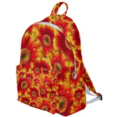 Gerbera Flowers Blossom Bloom The Plain Backpack by Amaryn4rt