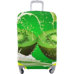 Kiwi Fruit Vitamins Healthy Cut Luggage Cover (large) by Amaryn4rt