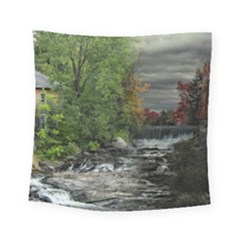 Landscape Summer Fall Colors Mill Square Tapestry (small) by Amaryn4rt