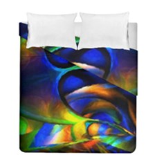 Light Texture Abstract Background Duvet Cover Double Side (full/ Double Size) by Amaryn4rt