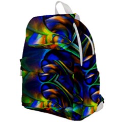 Light Texture Abstract Background Top Flap Backpack by Amaryn4rt