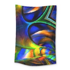 Light Texture Abstract Background Small Tapestry by Amaryn4rt