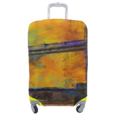 London Tower Abstract Bridge Luggage Cover (medium) by Amaryn4rt