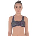 Full Frame Shot Of Abstract Pattern Got No Strings Sports Bra View1