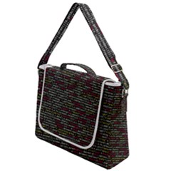 Full Frame Shot Of Abstract Pattern Box Up Messenger Bag by Amaryn4rt