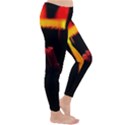 Plastic Brush Color Yellow Red Classic Winter Leggings View3