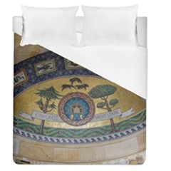 Peace Monument Werder Mountain Duvet Cover (queen Size) by Amaryn4rt