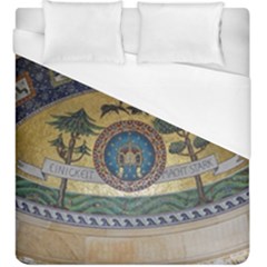 Peace Monument Werder Mountain Duvet Cover (king Size) by Amaryn4rt