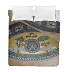 Peace Monument Werder Mountain Duvet Cover Double Side (full/ Double Size) by Amaryn4rt