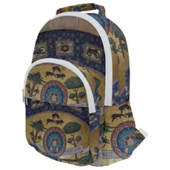 Peace Monument Werder Mountain Rounded Multi Pocket Backpack by Amaryn4rt