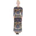 Peace Monument Werder Mountain Quarter Sleeve Wrap Maxi Dress View2