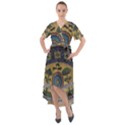 Peace Monument Werder Mountain Front Wrap High Low Dress View1