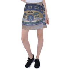 Peace Monument Werder Mountain Tennis Skirt by Amaryn4rt