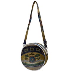 Peace Monument Werder Mountain Crossbody Circle Bag by Amaryn4rt