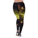 Particles Vibration Line Wave Velvet Leggings View2