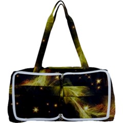 Particles Vibration Line Wave Multi Function Bag by Amaryn4rt