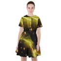 Particles Vibration Line Wave Sailor Dress View1