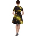 Particles Vibration Line Wave Sailor Dress View2