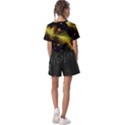 Particles Vibration Line Wave Kids  Basic T-Shirt View2