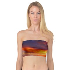 Sunset The Pacific Ocean Evening Bandeau Top by Amaryn4rt