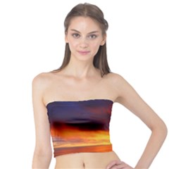 Sunset The Pacific Ocean Evening Tube Top by Amaryn4rt