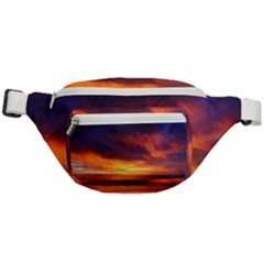 Sunset The Pacific Ocean Evening Fanny Pack by Amaryn4rt