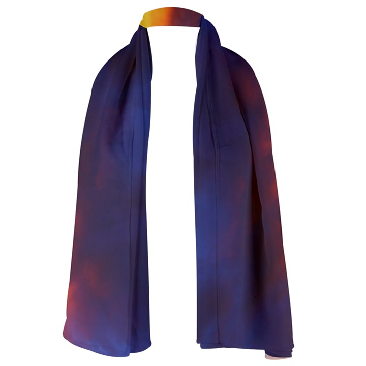 Sunset The Pacific Ocean Evening Lightweight Scarf 