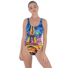 Eiffel Tower Starry Night Print Van Gogh Bring Sexy Back Swimsuit by Modalart