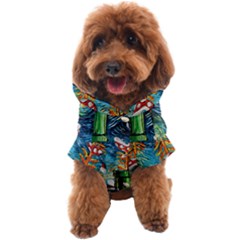 Cartoon Game Games Starry Night Doctor Who Van Gogh Parody Dog Coat by Modalart