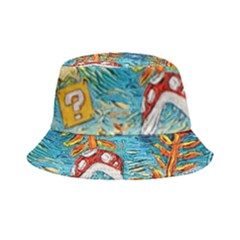 Cartoon Game Games Starry Night Doctor Who Van Gogh Parody Bucket Hat by Modalart