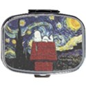 Cartoon Dog House Van Gogh Mini Square Pill Box View1