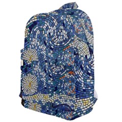 Mosaic Art Vincent Van Gogh Starry Night Classic Backpack by Modalart