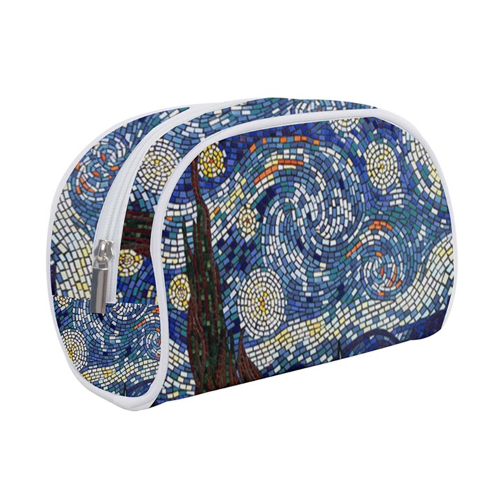 Mosaic Art Vincent Van Gogh Starry Night Make Up Case (Small)