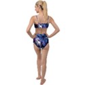 Unicorn Starry Night Print Van Gogh Tied Up Two Piece Swimsuit View2