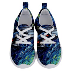 Star Ship Parody Art Starry Night Running Shoes by Modalart