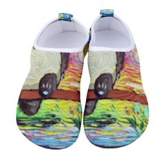 Totoro Starry Night Art Van Gogh Parody Women s Sock-style Water Shoes by Modalart