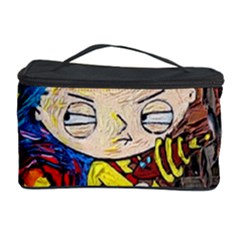 Cartoon Starry Night Vincent Van Gogh Cosmetic Storage Case by Modalart