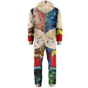 Cartoon Starry Night Vincent Van Gogh Hooded Jumpsuit (Men) View2