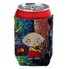 Cartoon Starry Night Vincent Van Gogh Can Holder by Modalart